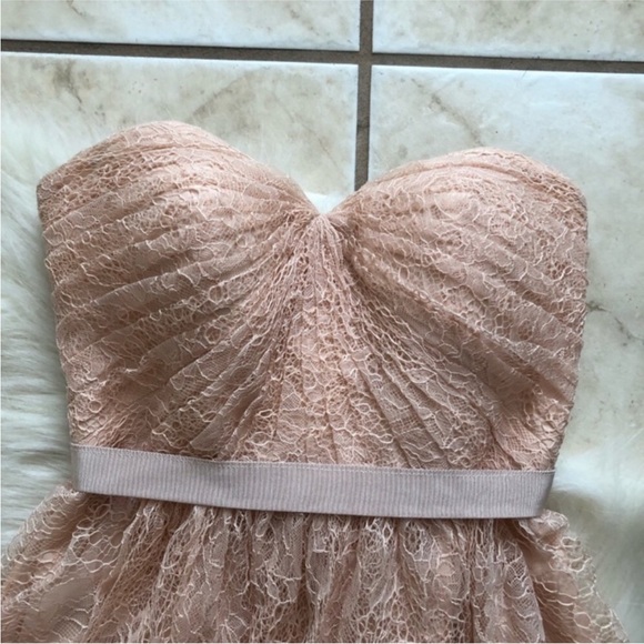 Jenny Yoo Lace Midi Bridesmaid Gown - Picture 4 of 9